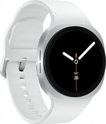 Galaxy Watch8 40 mm Graphite Case with White Sport Band – фото 10