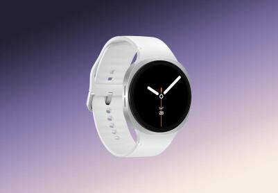 Galaxy Watch8 44 mm Silver Case with White Sport Band – фото 2