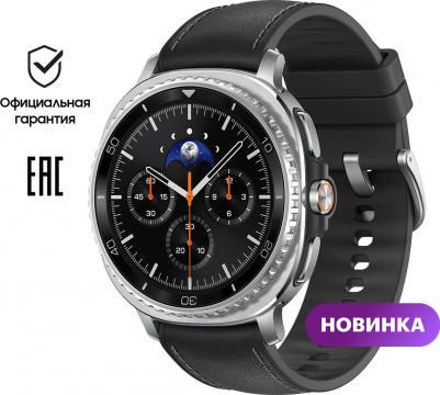 Galaxy Watch8 Classic 46 mm White Case with Graphite Sport Band – фото 6