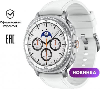 Galaxy Watch8 Classic 46 mm White Case with White Sport Band – фото 10