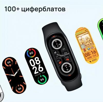 Mi Smart Band 7 46 mm Black Case, TPU Black – фото 4