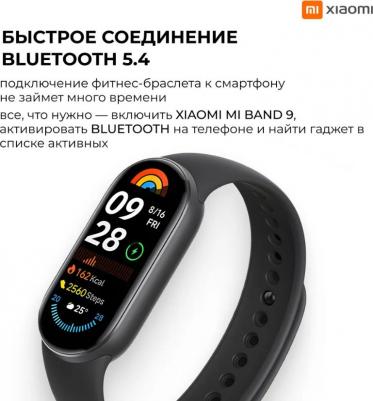 Mi Smart Band 9 46 mm Glacier Silver Case, TPU White – фото 7