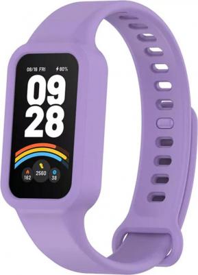 Mi Smart Band 9 Active 46 mm Black Case, TPU Purple – фото 3