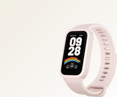 Mi Smart Band 9 Active 46 mm Black Case, TPU Rose – фото 16