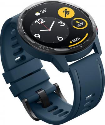 Mi Watch S1 Active 46 mm Ocean Blue Case, TPU Blue – фото 6
