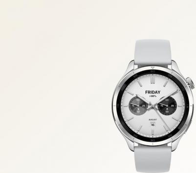 Mi Watch S4 47 mm Silver Case, Silicone Gray – фото 7