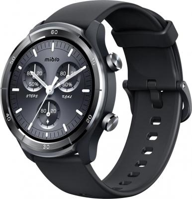 Mibro A3 51 mm Dark Gray Case, Silicone Dark Gray