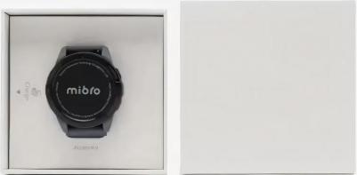 Mibro GS Active 47 mm Gray Case, Silicone Gray – фото 3
