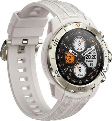 Mibro GS Explorer 46 mm White Case, Silicone Desert White – фото 1