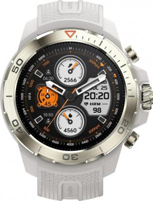 Mibro GS Explorer 46 mm White Case, Silicone Desert White – фото 2