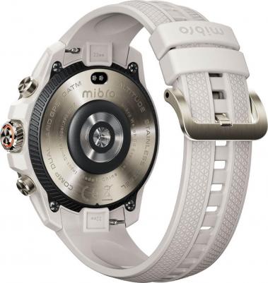 Mibro GS Explorer 46 mm White Case, Silicone Desert White – фото 3