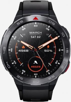 Mibro GS Pro 46 mm Black Case, Silicone Black – фото 2