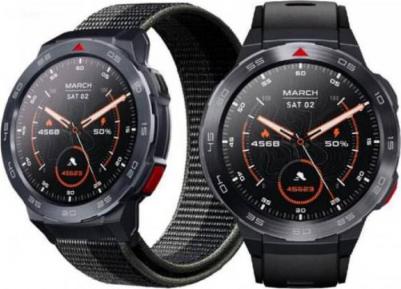 Mibro GS Pro 46 mm Black Case, Silicone Black – фото 6