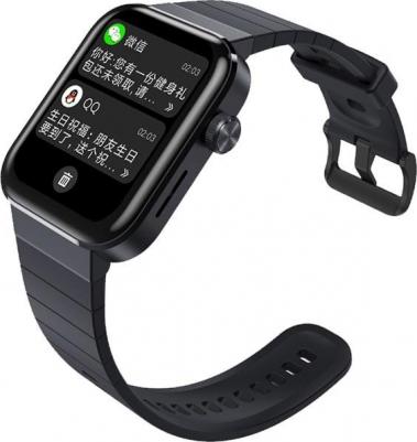 Mibro T1 43 mm Black Case, Silicone Black – фото 2