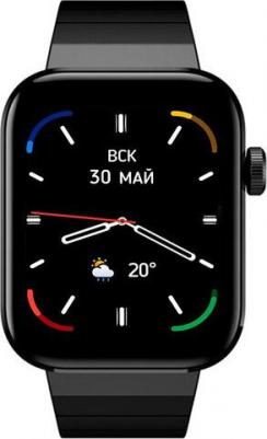 Mibro T1 43 mm Black Case, Silicone Black – фото 4
