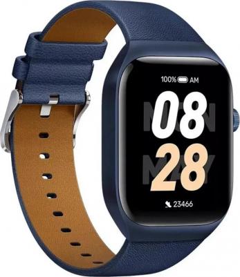 Mibro T2 51 mm Deep Blue Case, Leather Deep Blue – фото 1