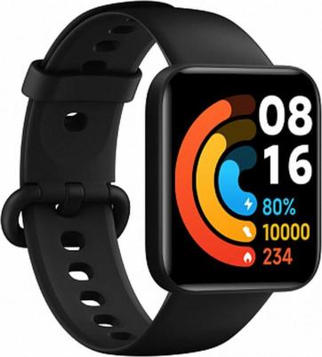 POCO Watch 38 mm Black Case, TPU Black – фото 6