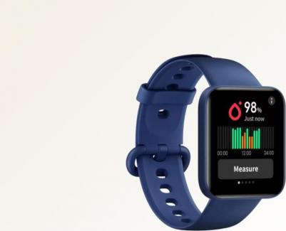 POCO Watch 38 mm Blue Case, TPU Blue – фото 2