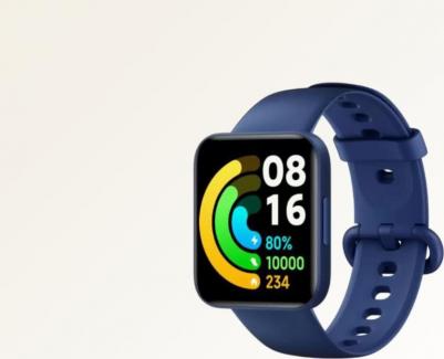 POCO Watch 38 mm Blue Case, TPU Blue – фото 6