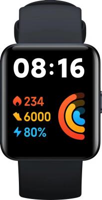 Redmi Watch 2 Lite 41 mm Black Case, TPU Black – фото 8