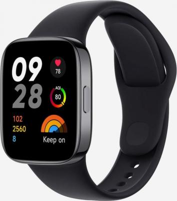 Redmi Watch 3 42 mm Black Case, TPU Black