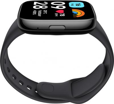 Redmi Watch 3 Active 47 mm Black Case, Silicone Black – фото 11
