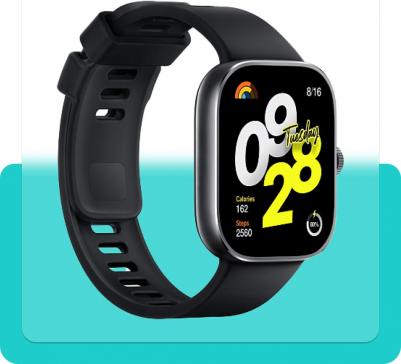 Redmi Watch 4 47 mm Obsidian Black Case, TPU Black – фото 5