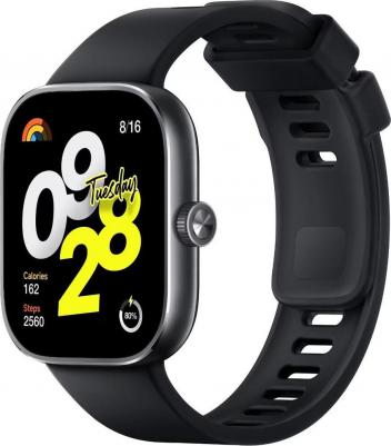 Redmi Watch 4 47 mm Obsidian Black Case, TPU Black
