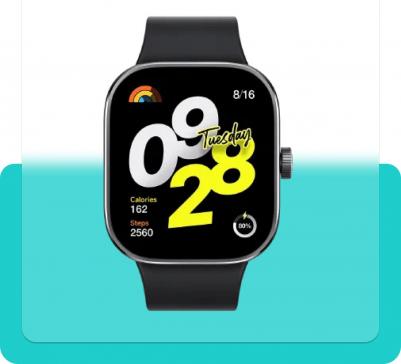 Redmi Watch 4 47 mm Obsidian Black Case, TPU Black – фото 14