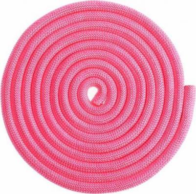 Скакалка для гимнастики утяжелённая с люрексом, 3 м, цвет голубой – фото 3