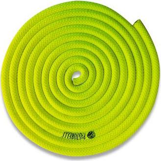 Скакалка гимнастическая утяжелённая, верёвочная, 2,5 м, 150 г, цвет светло-зелёный – фото 2