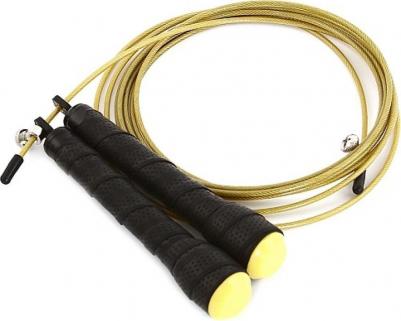 Скакалка скоростная Larsen NT35031 black/yellow – фото 1