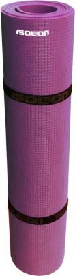 Коврик спортивный для фитнеса, зарядки и гимнастики Sport 5, 180х60 см фуксия – фото 2