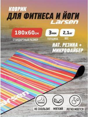 Коврик для йоги и фитнеса Microfiber style 2 180 см, 3 мм