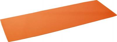 Коврик для йоги и фитнеса PVC orange 173 см, 4 мм – фото 3