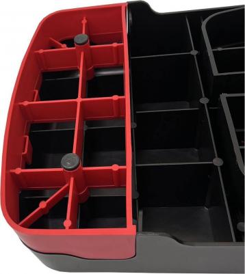 Степ-платформа 68cm красная / 68 х 27х 10-15 см / 2 уровня высоты – фото 1