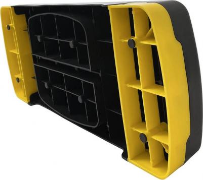 Степ-платформа 68cm желтая / 68 х 27х 10-15 см / 2 уровня высоты – фото 2