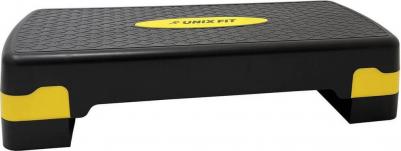 Степ-платформа 68cm желтая / 68 х 27х 10-15 см / 2 уровня высоты – фото 4