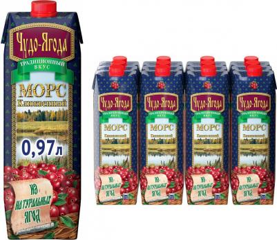 Клюква морс, 0,97 л – фото 5