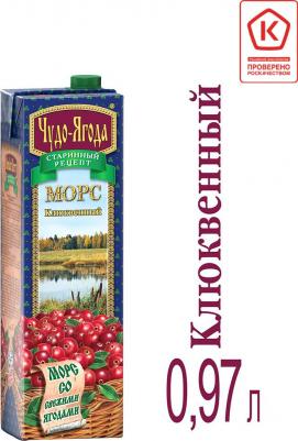 Клюква морс, 0,97 л – фото 13