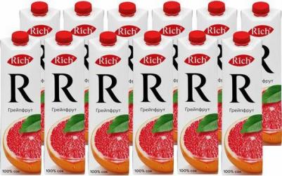 Сок Rich грейпфрутовый 0.97 л – фото 7