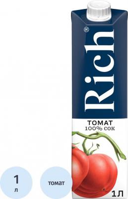 Сок Rich томатный 1 л – фото 10