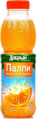 Напиток сокосодержащий Палпи Апельсин 450мл (упаковка 12 шт.) – фото 1