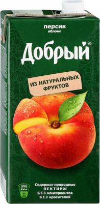 Нектар персик/яблоко 2 л – фото 4