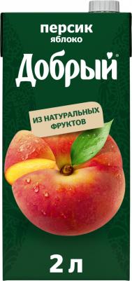 Нектар персик/яблоко 2 л – фото 10