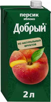 Нектар персик/яблоко 2 л – фото 12