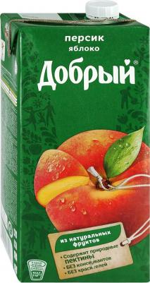 Нектар персик/яблоко 2 л