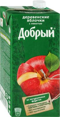 Нектар Яблочный 2л (упаковка 6 шт.)