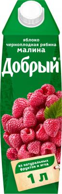 Нектар Яблоко-малина-черноплодная рябина 1л – фото 10