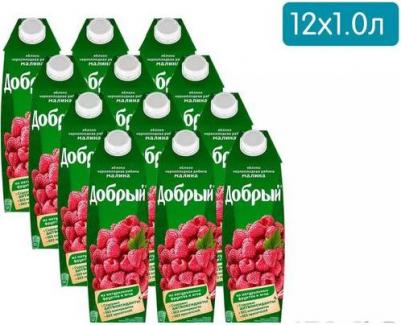 Нектар Яблоко-малина-черноплодная рябина 1л – фото 12